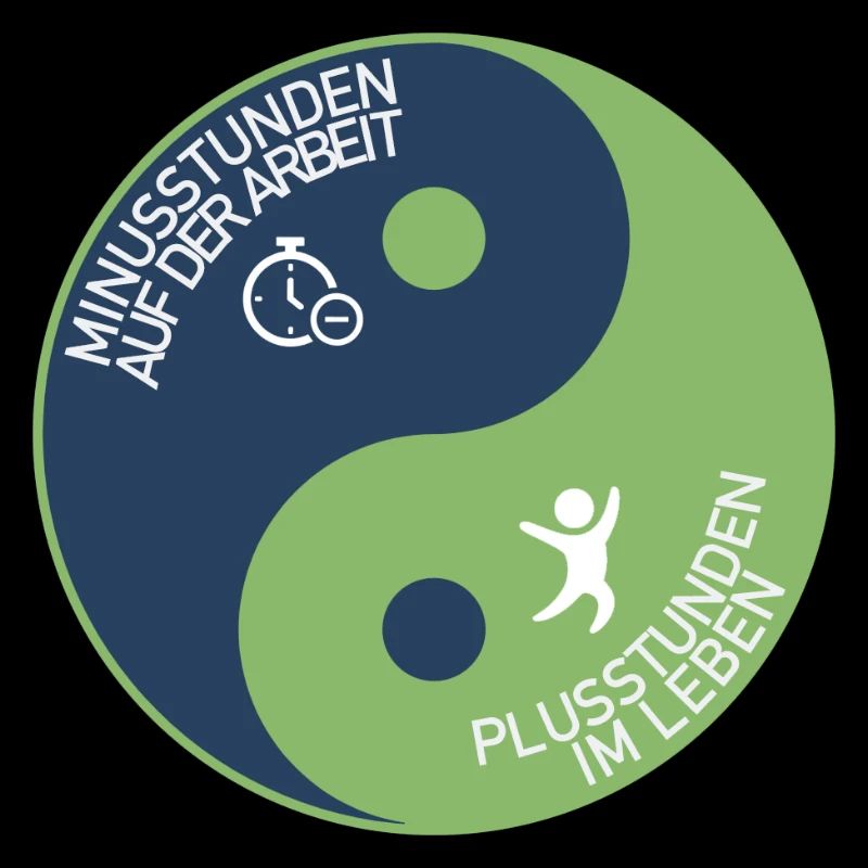 Minus hours at work Plus hours in life