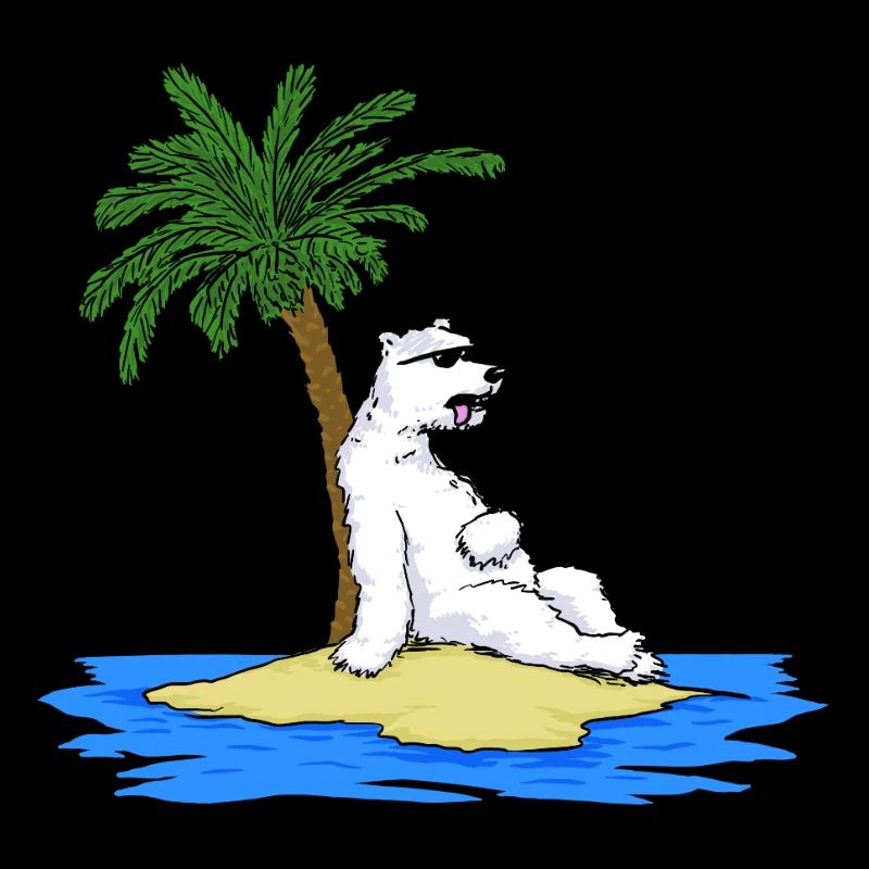 Heißer Eisbär