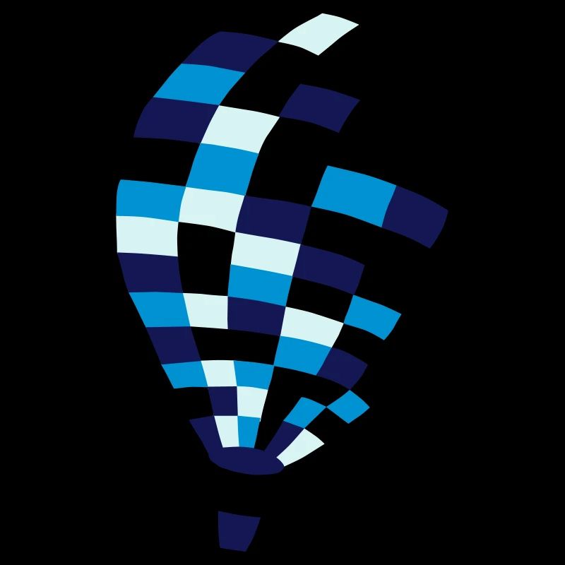 bunter heißluftballon