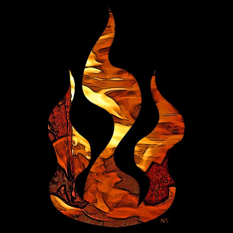 Feu de cheminée