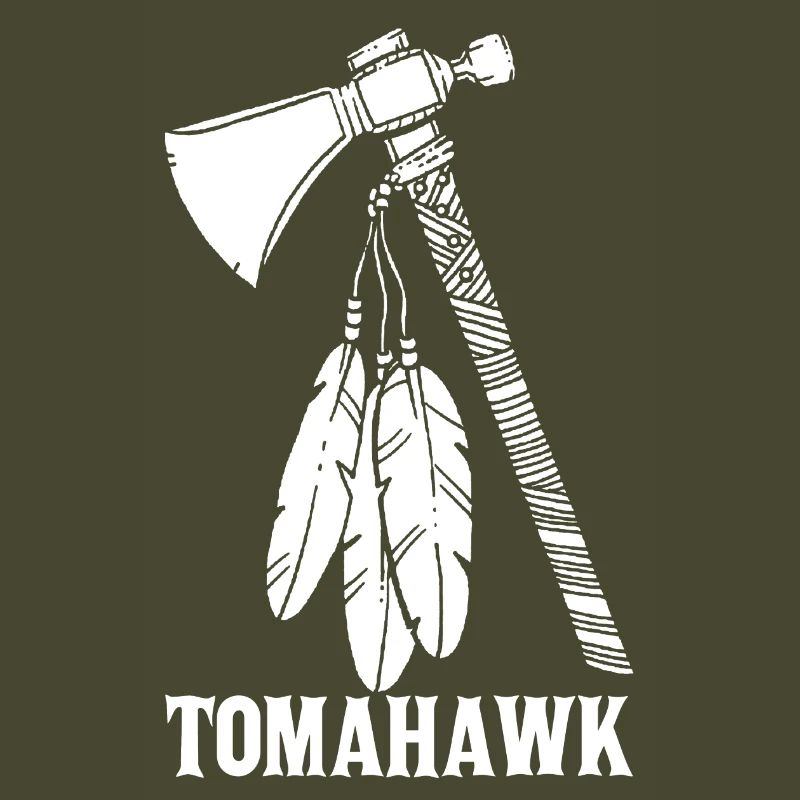 Tomahawk blanc