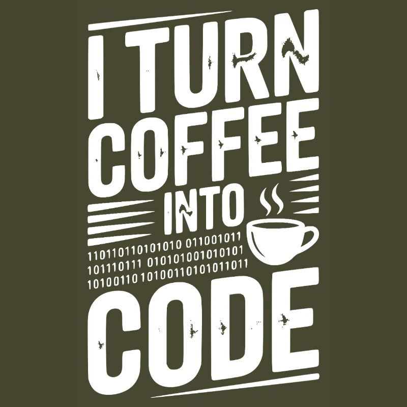 Je transforme le café en code