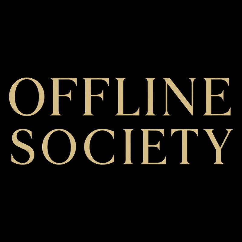 Offline Society Lettering