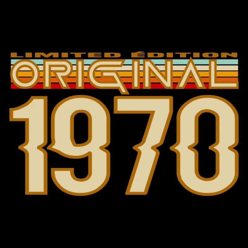Original 1970 Retro Typography