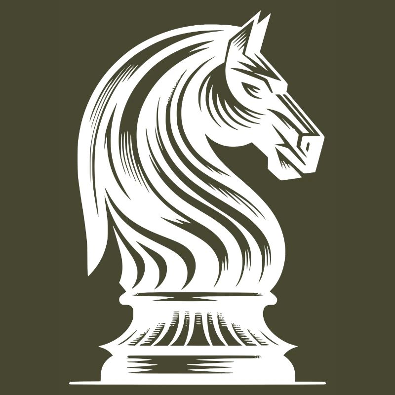 pièce d’échecs cheval chevalier tatouage d’échecs