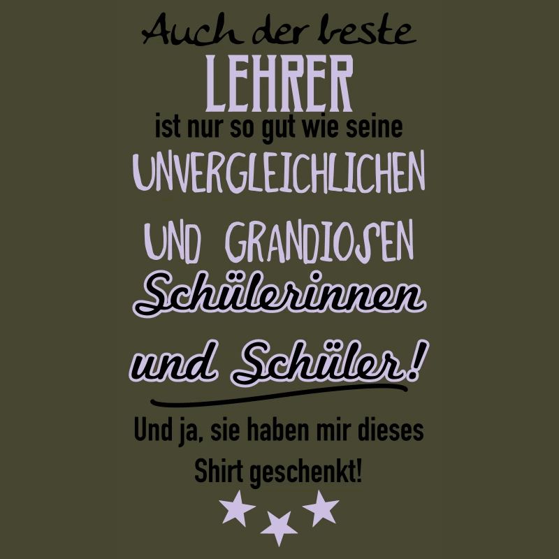 Bester Lehrer Shirt