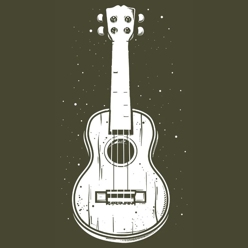 Ukulele Drawing