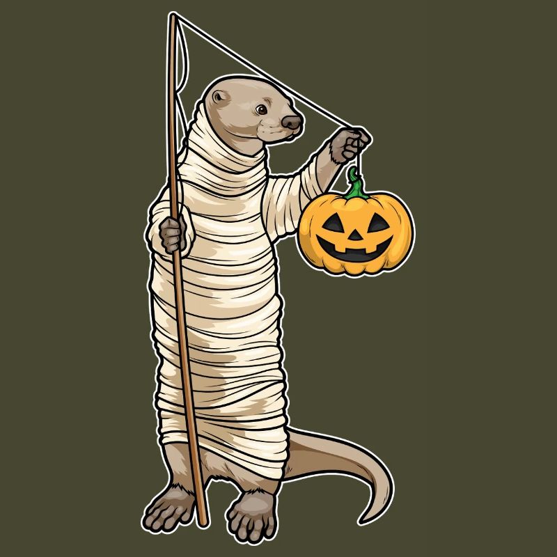 Pêche à la loutre d’Halloween