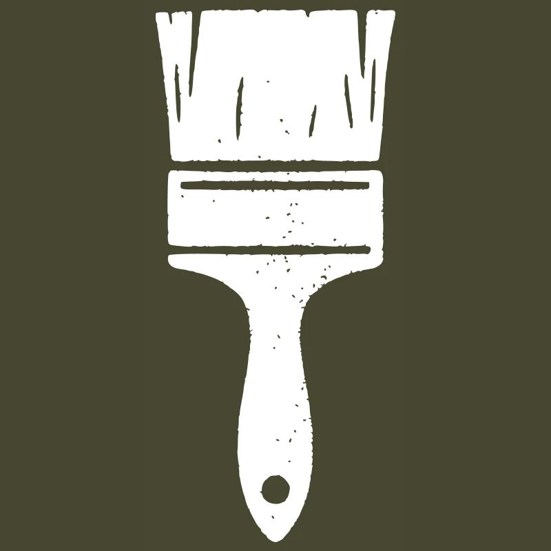 Painter Brush Craft Grunge Vector