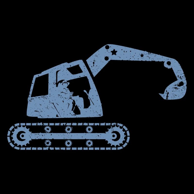 Bagger Baggerfahrer Baugeräteführer –