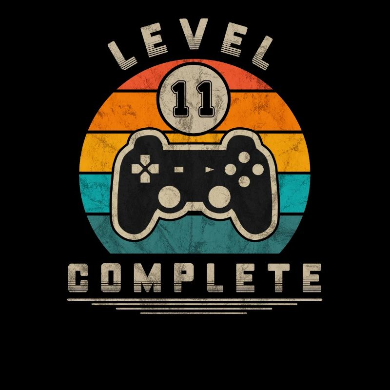 Level 11 Complete Retro Gaming Geek Gift Idea