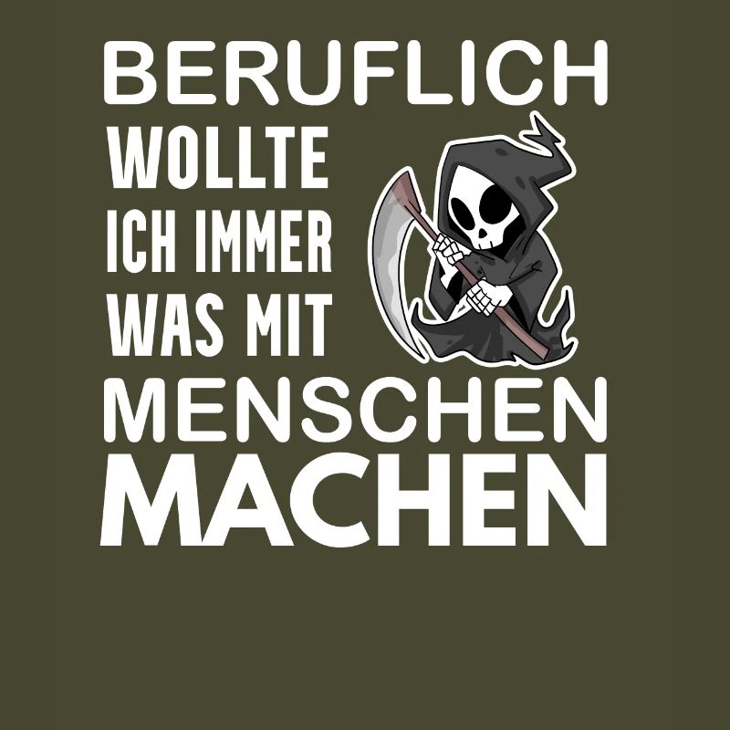 Sensenmann lustiger Spruch