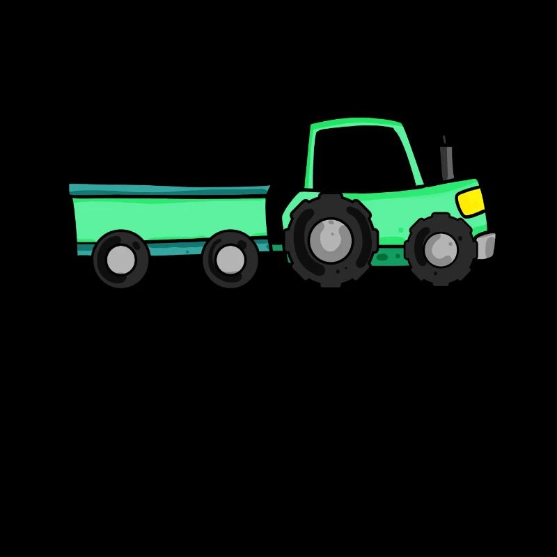 Traktor mit Anhänger