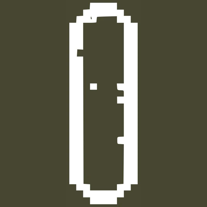 Icône de pixel de la bactérie bâton