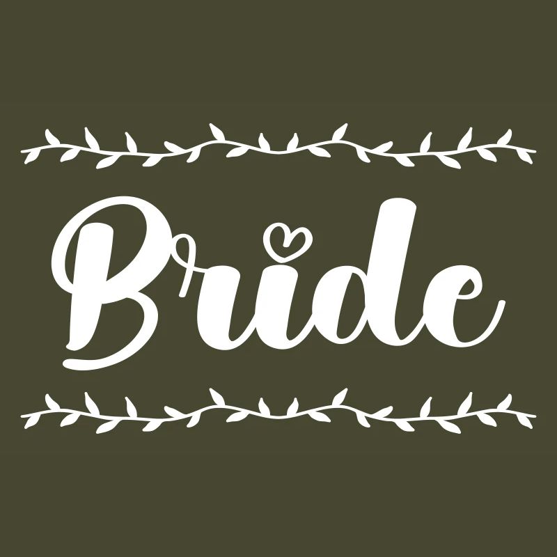 Bridal Script Wedding Look
