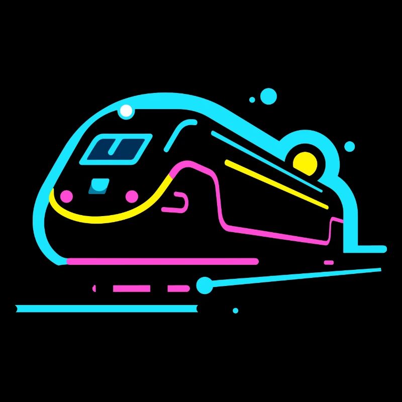 Train Comic Look