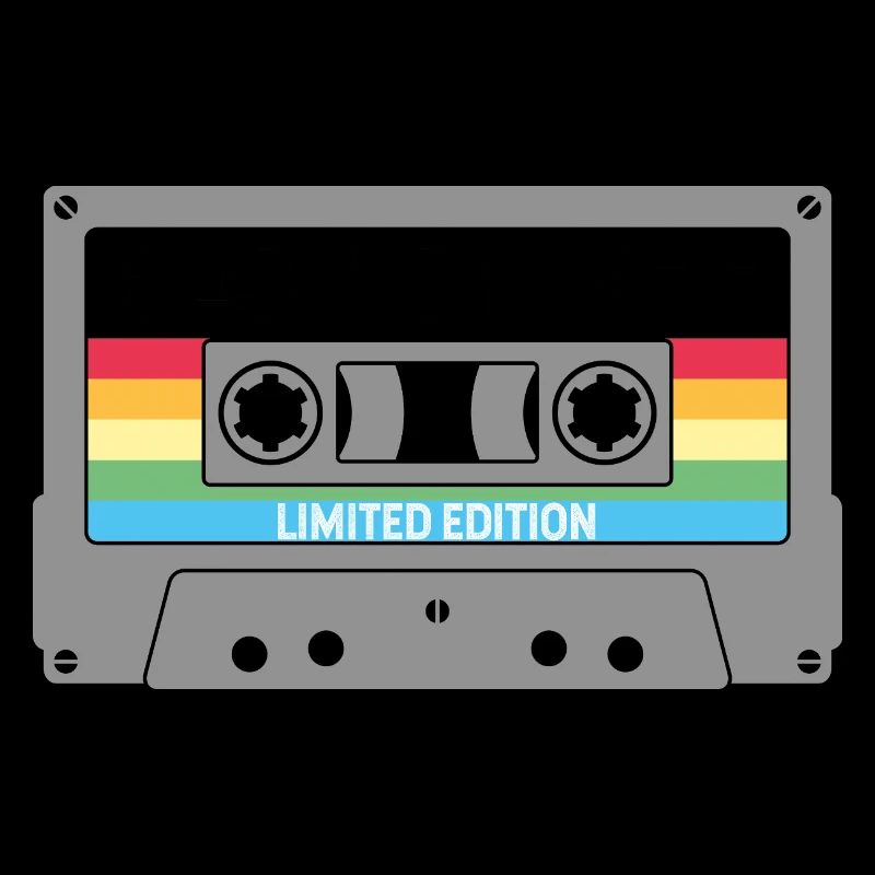 Limitierte Vintage Kassette Regenbogen 1975
