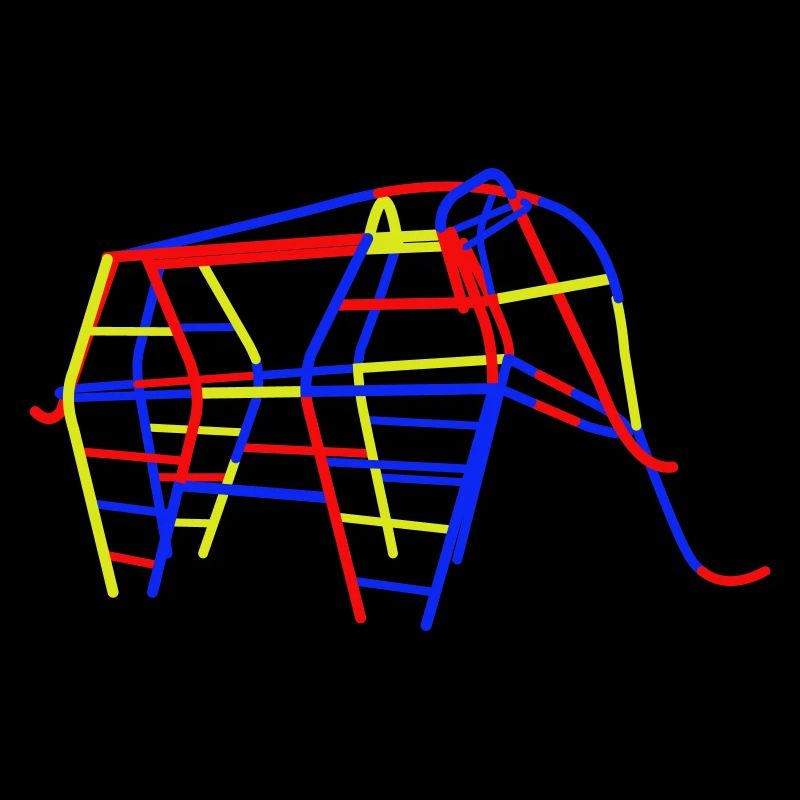 GDR Climbing Elephant