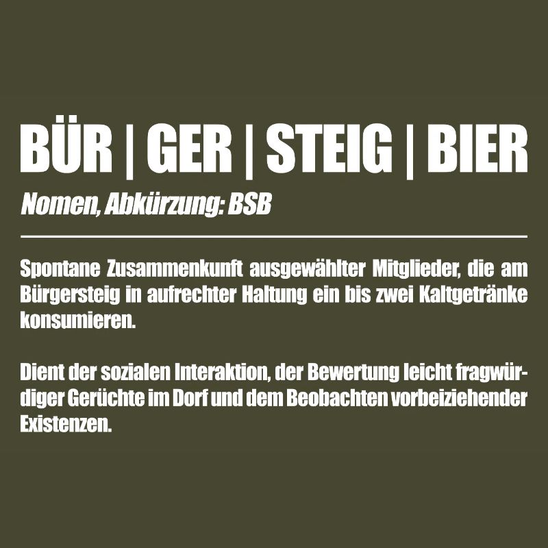Bürgersteigbier Ortskontrollfahrt OKF