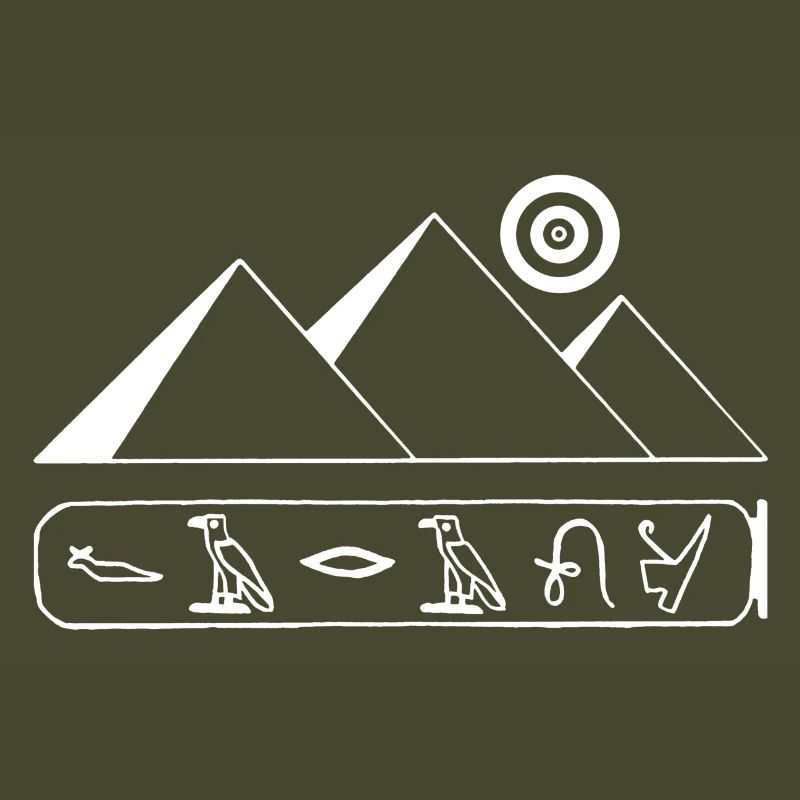 Pyramides et pharaon blanc