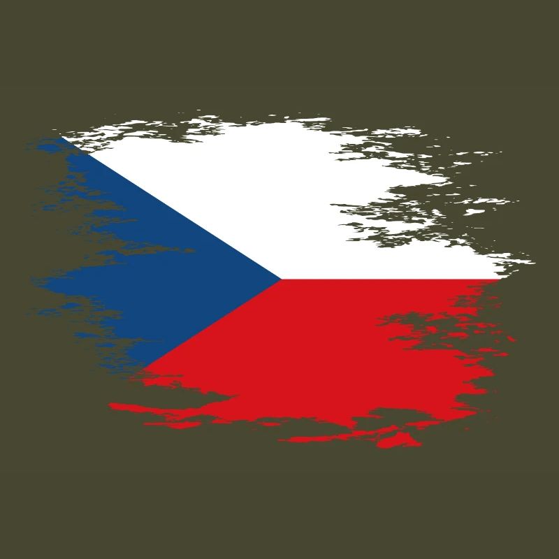 Drapeau de la République tchèque utilisé design