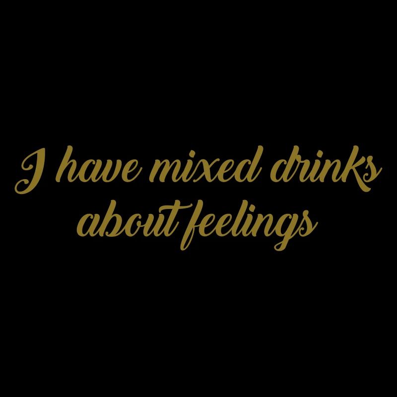 mixed drinks text