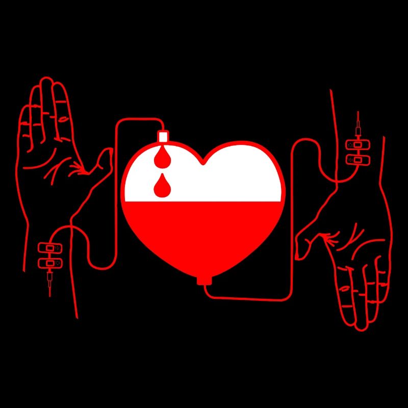 Blutspendendes Rot