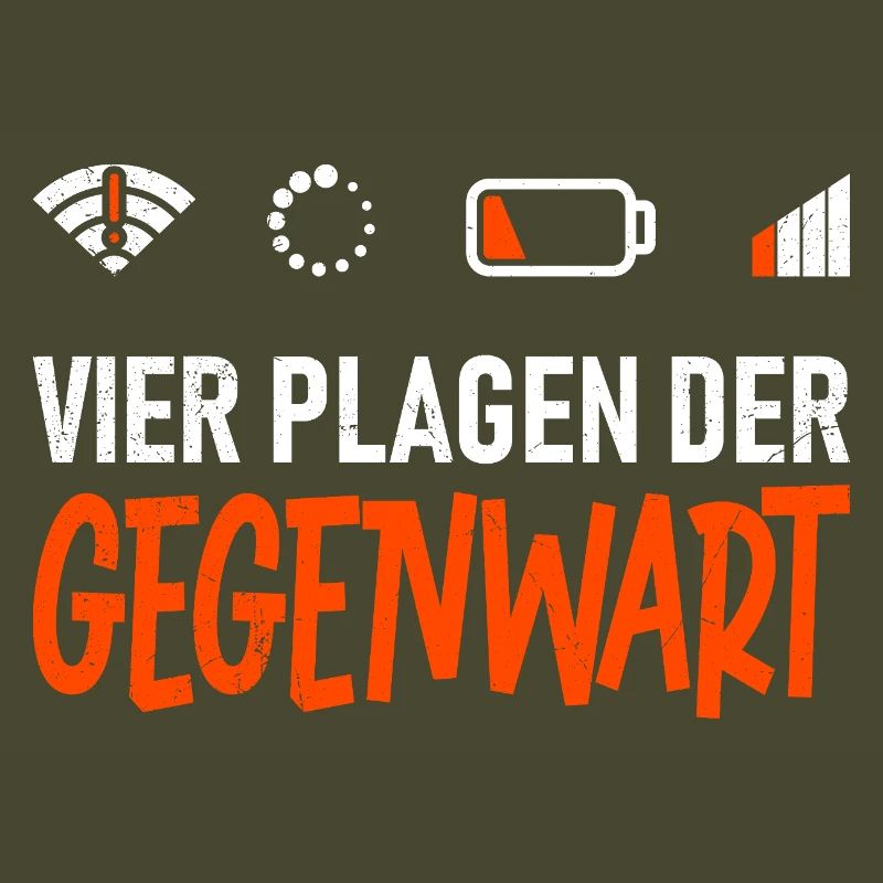 Science Coder VIER PLAGEN DER GEGENWART LUSTIG