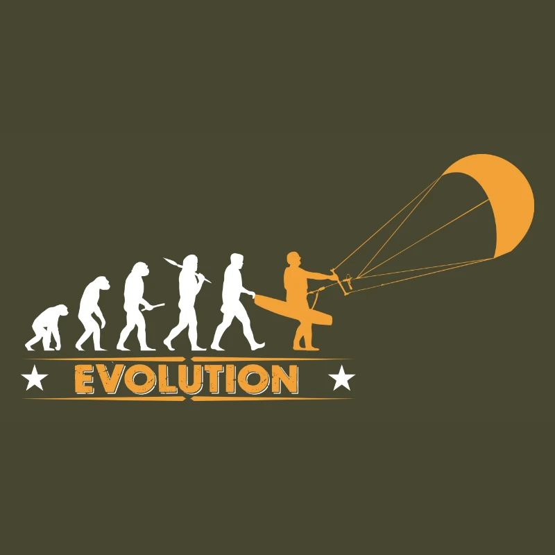 Kitesurfing - evolution