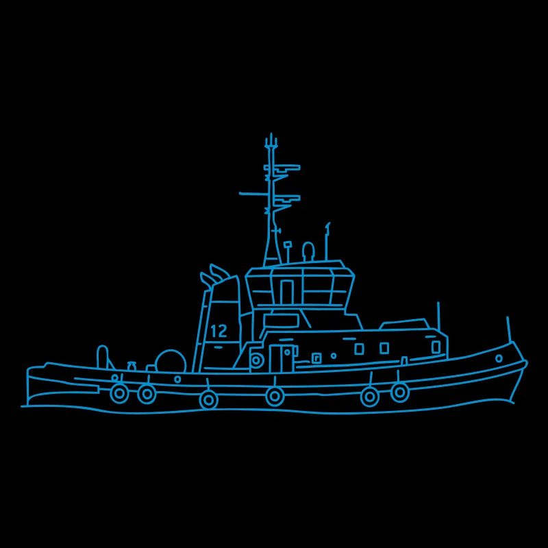 Tug or towing boat