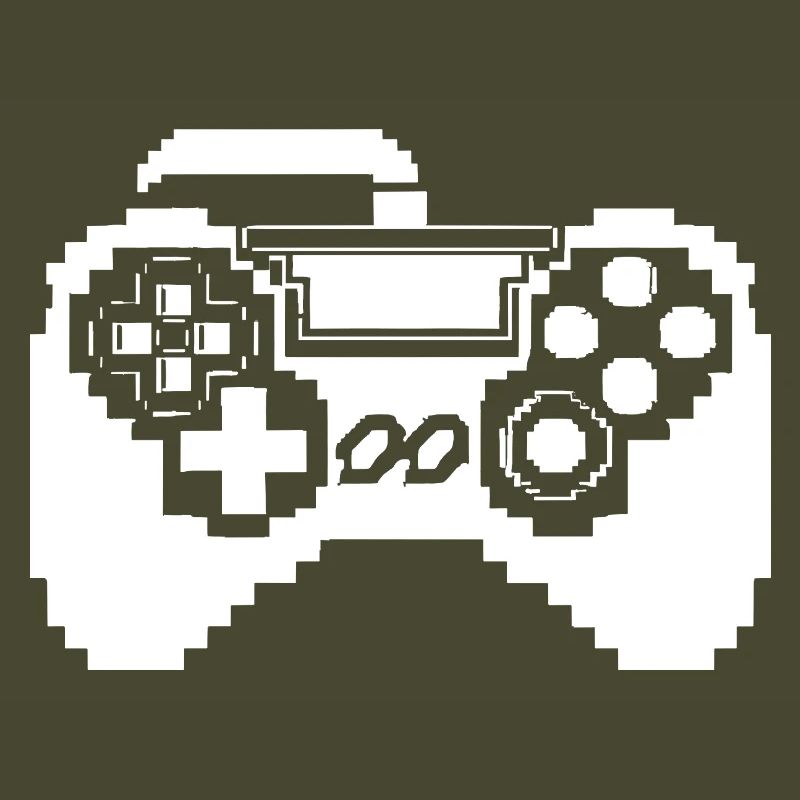 Game Controller Pixel Graphics