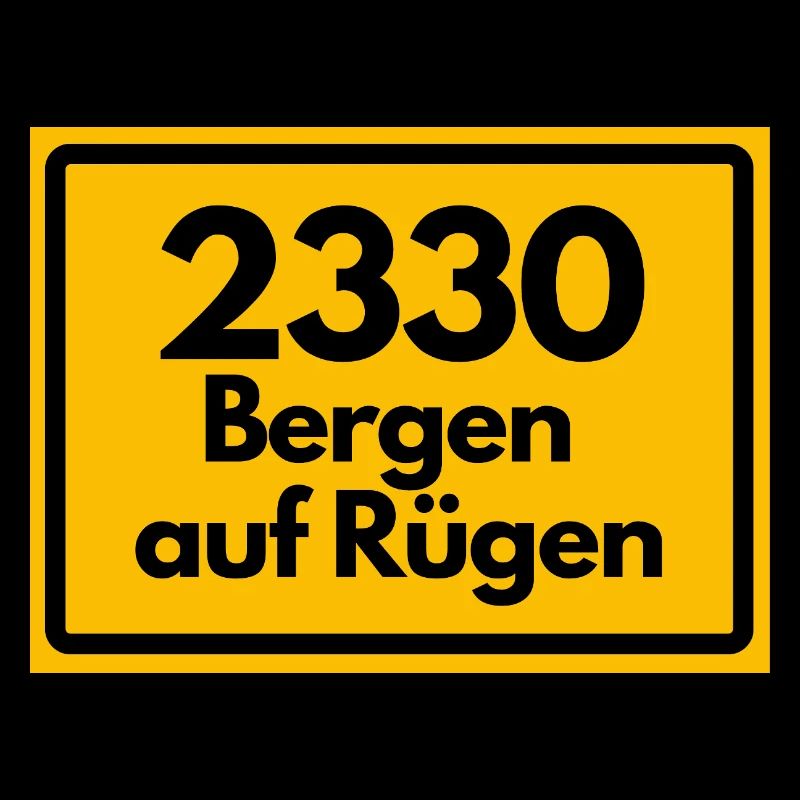 ANCIEN CODE POSTAL 2330 BERGEN AUF RÜGEN HEIMAT
