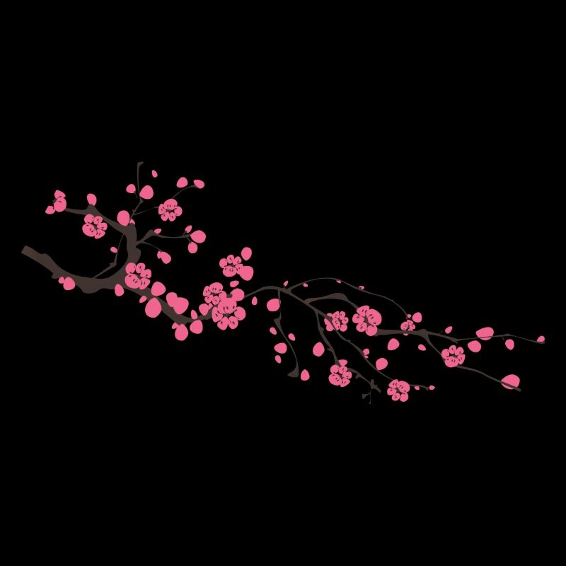 Branche avec fleurs idée cadeau