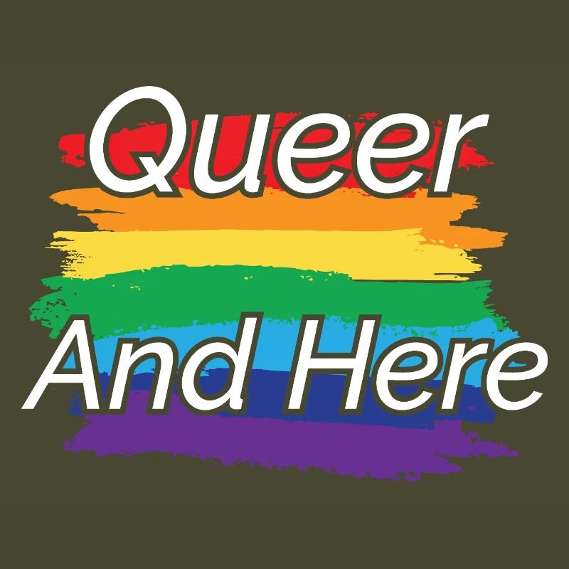 Queer Pride Regenbogen Design
