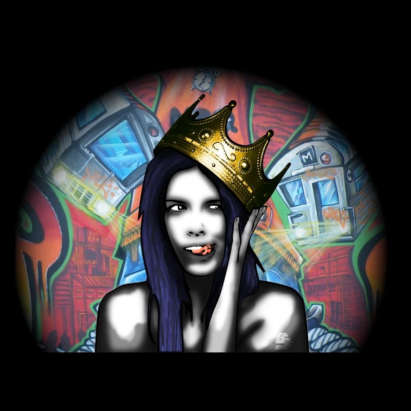 Königin von Graffiti von Custom
