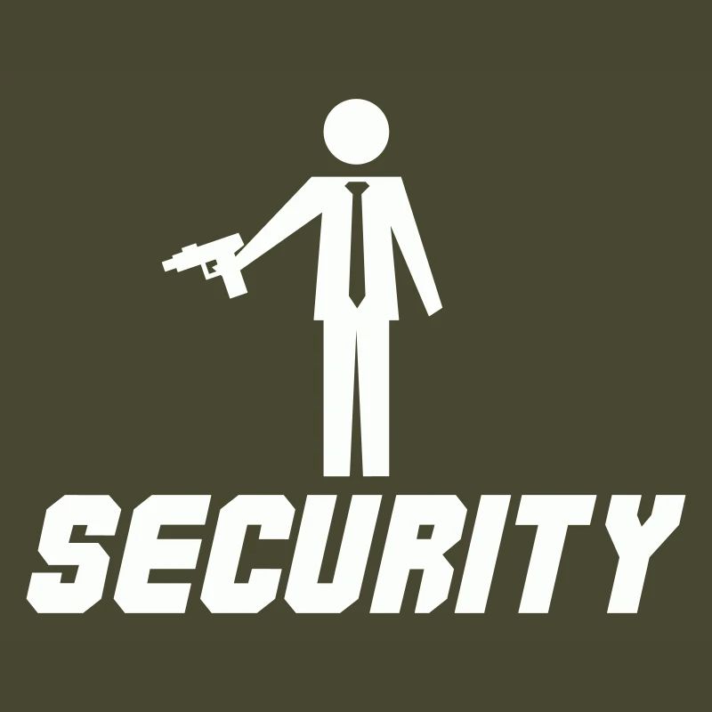 Security mit Waffe
