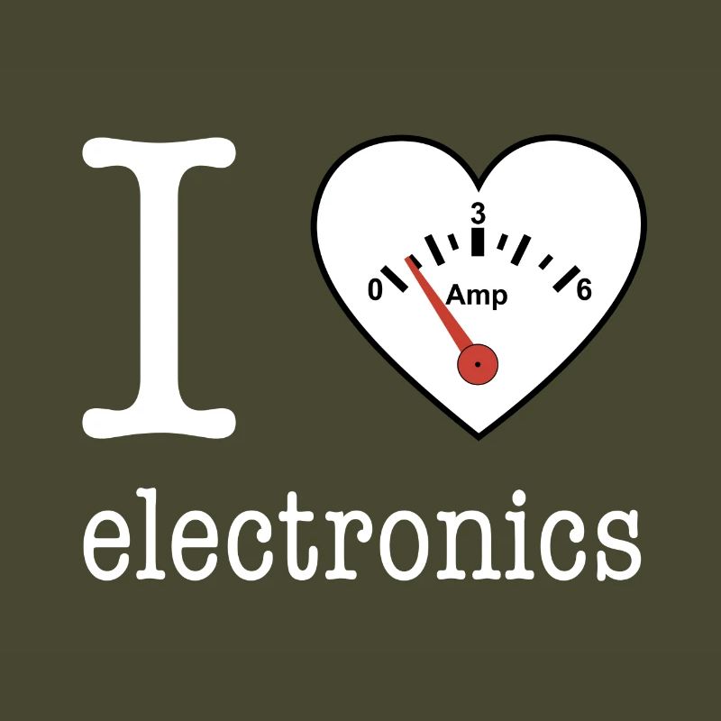 I love Electronics - electronics / gift idea