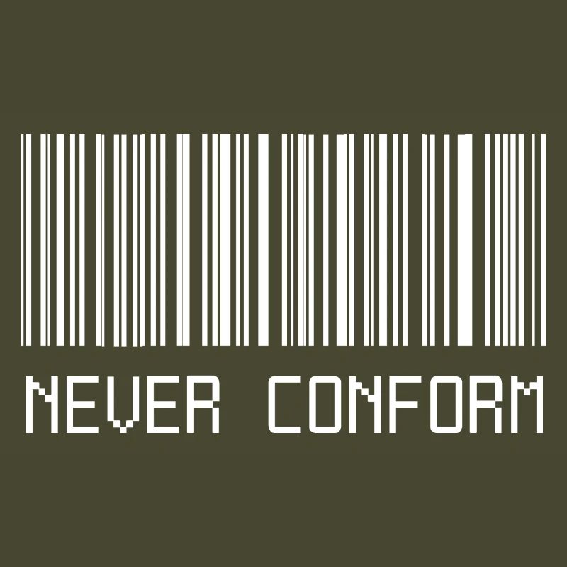 Never conform barcode