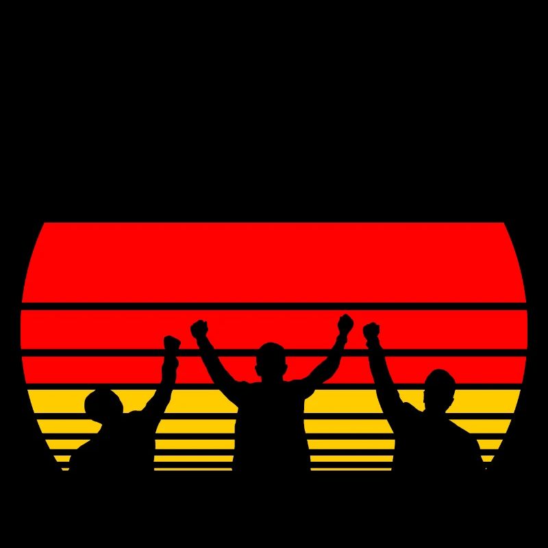 Germany Goal & Victory: Celebrations before Retro Sunset