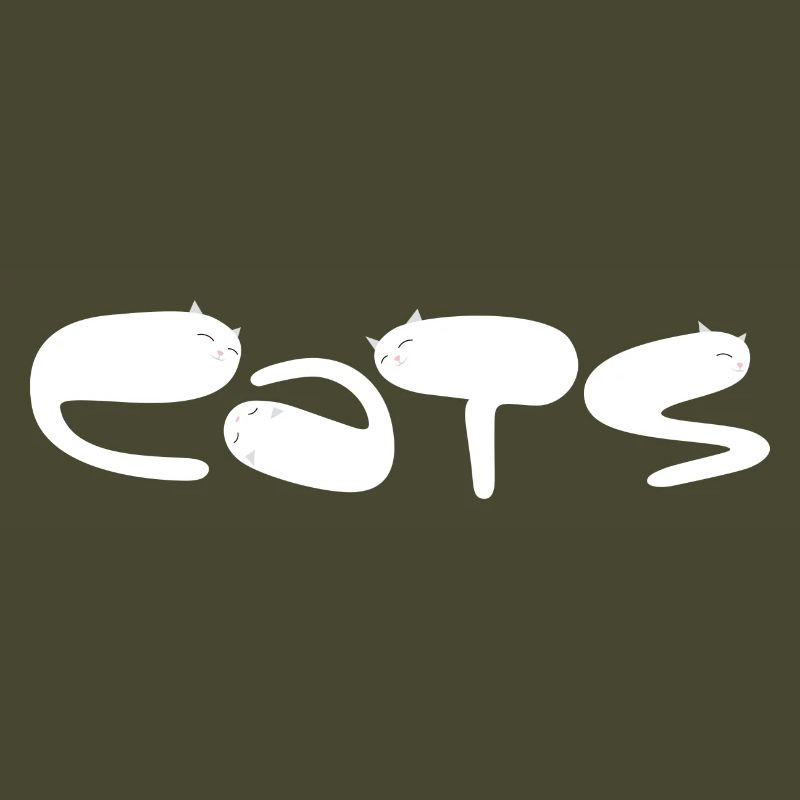 CATS Type Bubble Letters