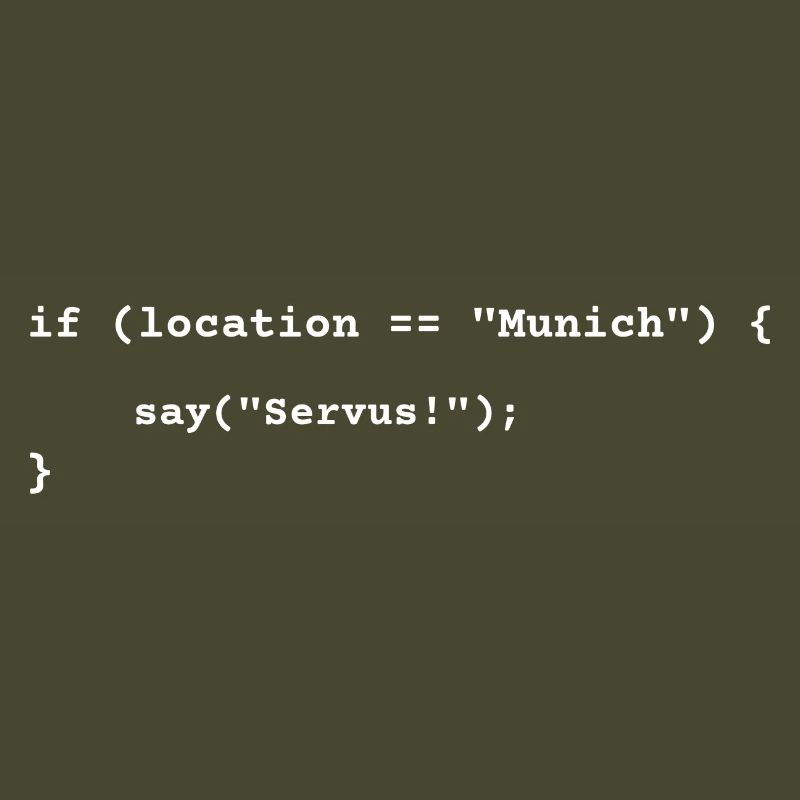 Programmateur drôle de Munich Servus, Bavière