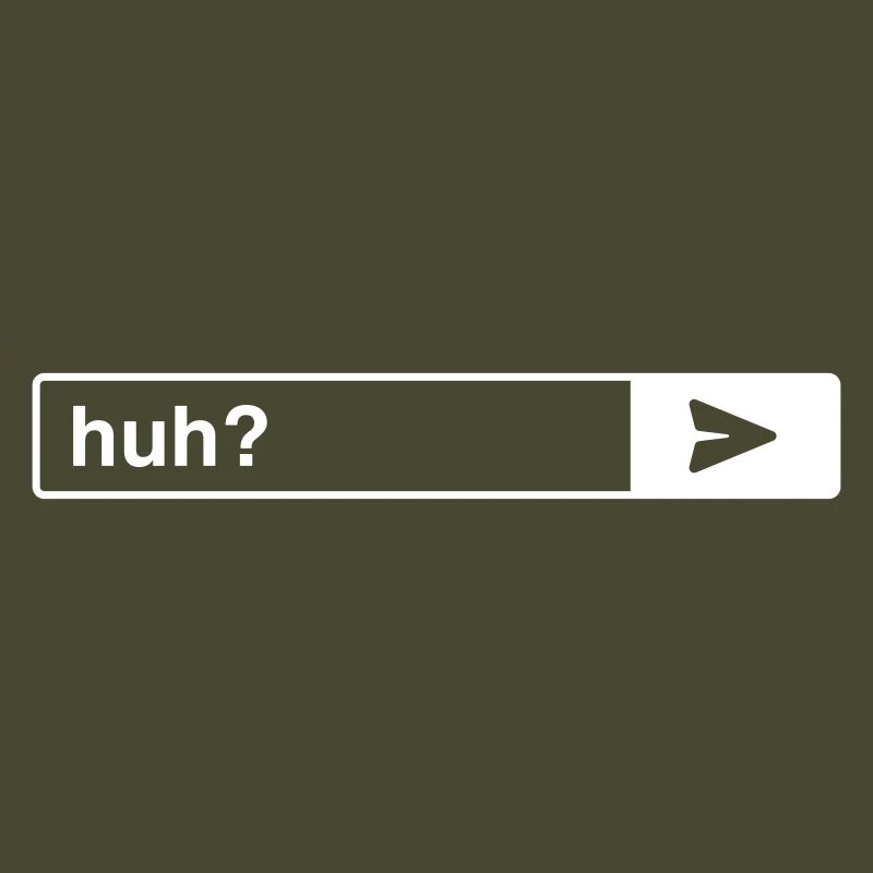 Huh? Meistgestellte Frage (Chat) (Vector)