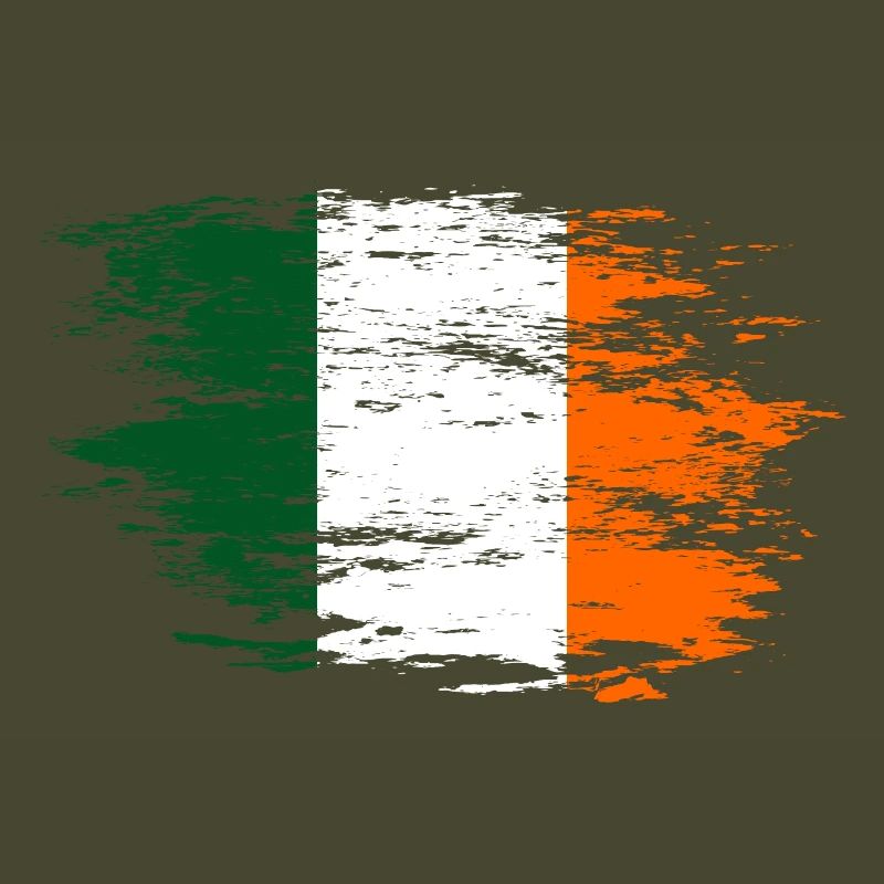 Drapeau de l’Irlande utilisé