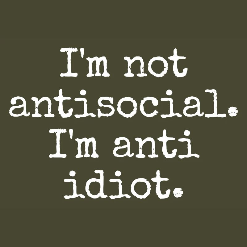Sarcastic introvert