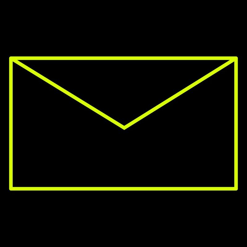 Letter envelope vector