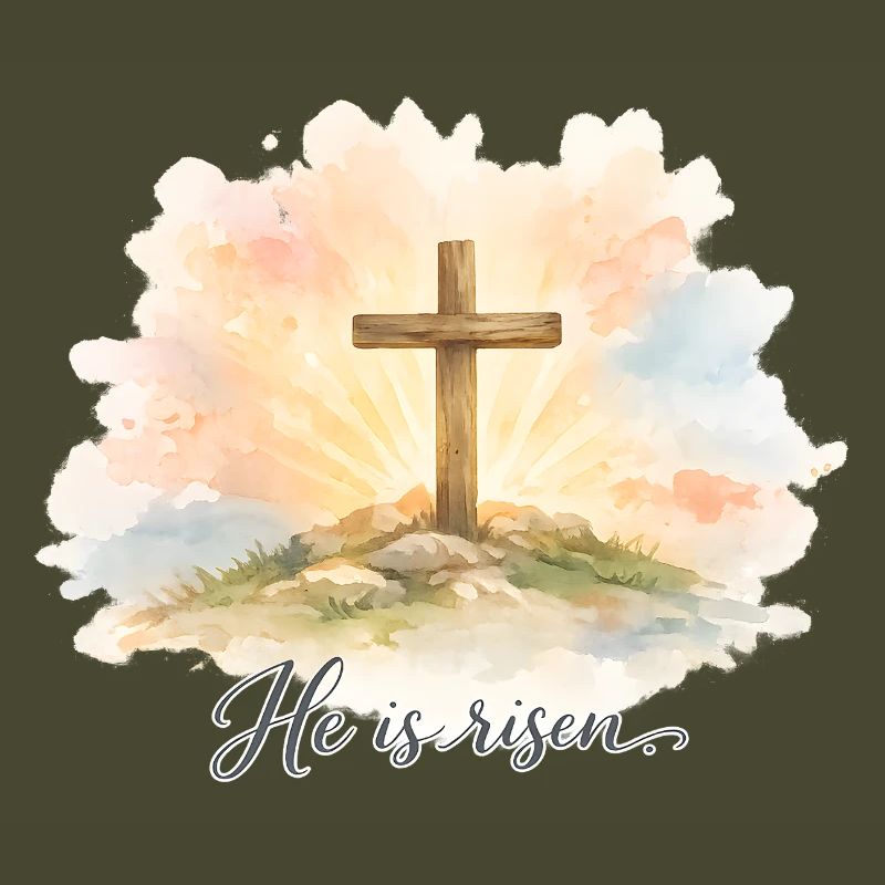 Resurrection He is Risen Easter Jesus