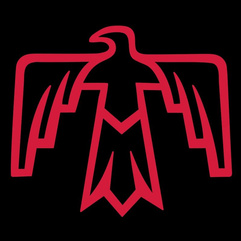 Thunderbird, Donnervogel, Indianer Symbol Totem