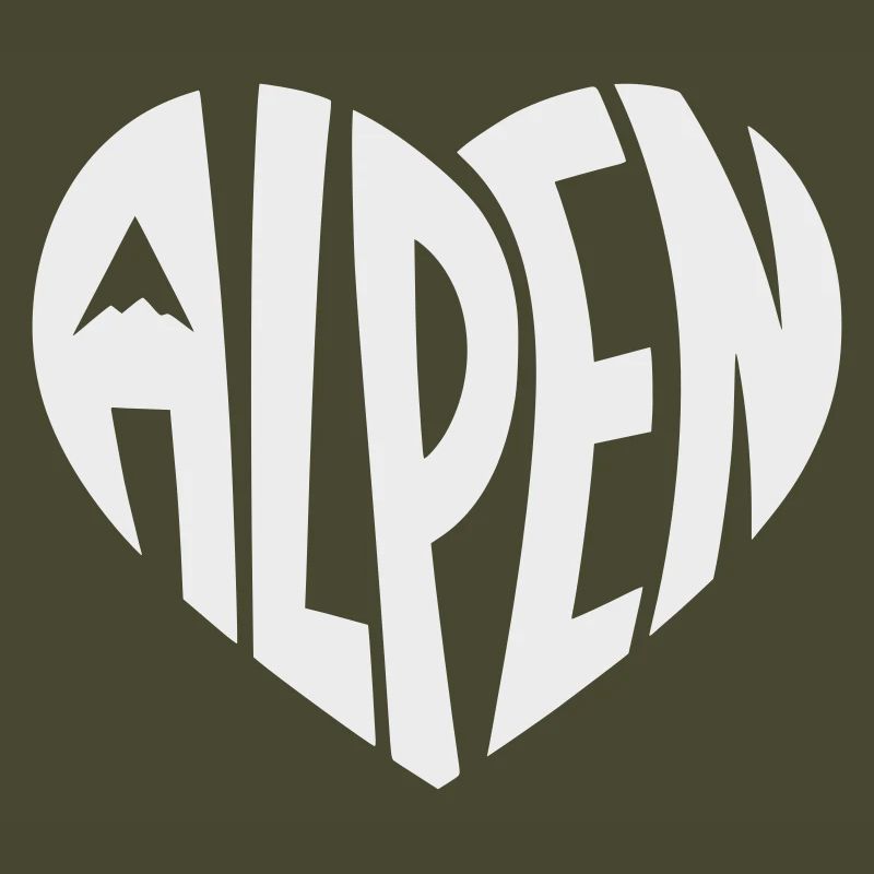 Alpine Heart Design - Variable Design Colour