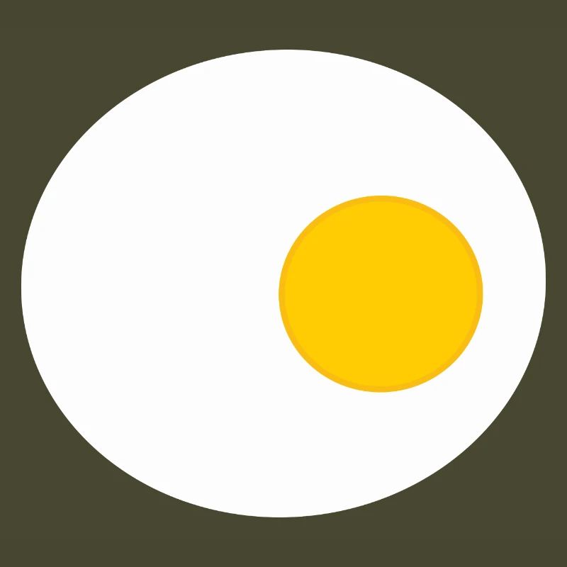 Fried Egg, Egg, Eggs, T-shirt, Apron Costume