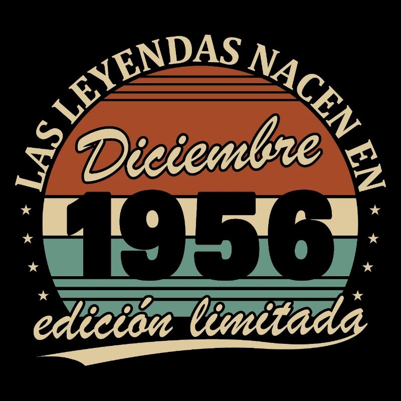 December 1956 Retro Vintage Anniversary